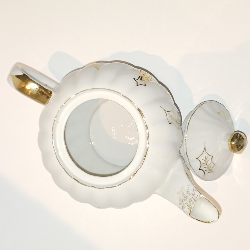 Lefton China - Tea Pot 1878 Christmas Tree! - Picture 7 of 9